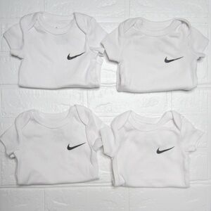 Nike Baby Essentials 4-Pack Bodysuit Set - Size 3M